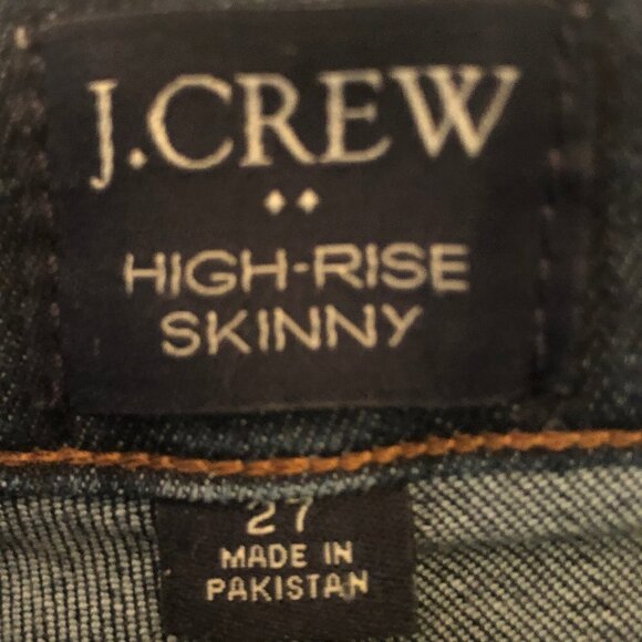 Re-Imagined by J. Crew high-rise skinny jeans sz 27 - Picture 3 of 11